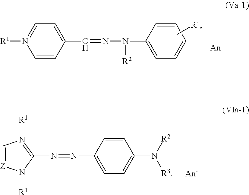 Hair-coloring compositions, aerosol products, and methods for coloring hair