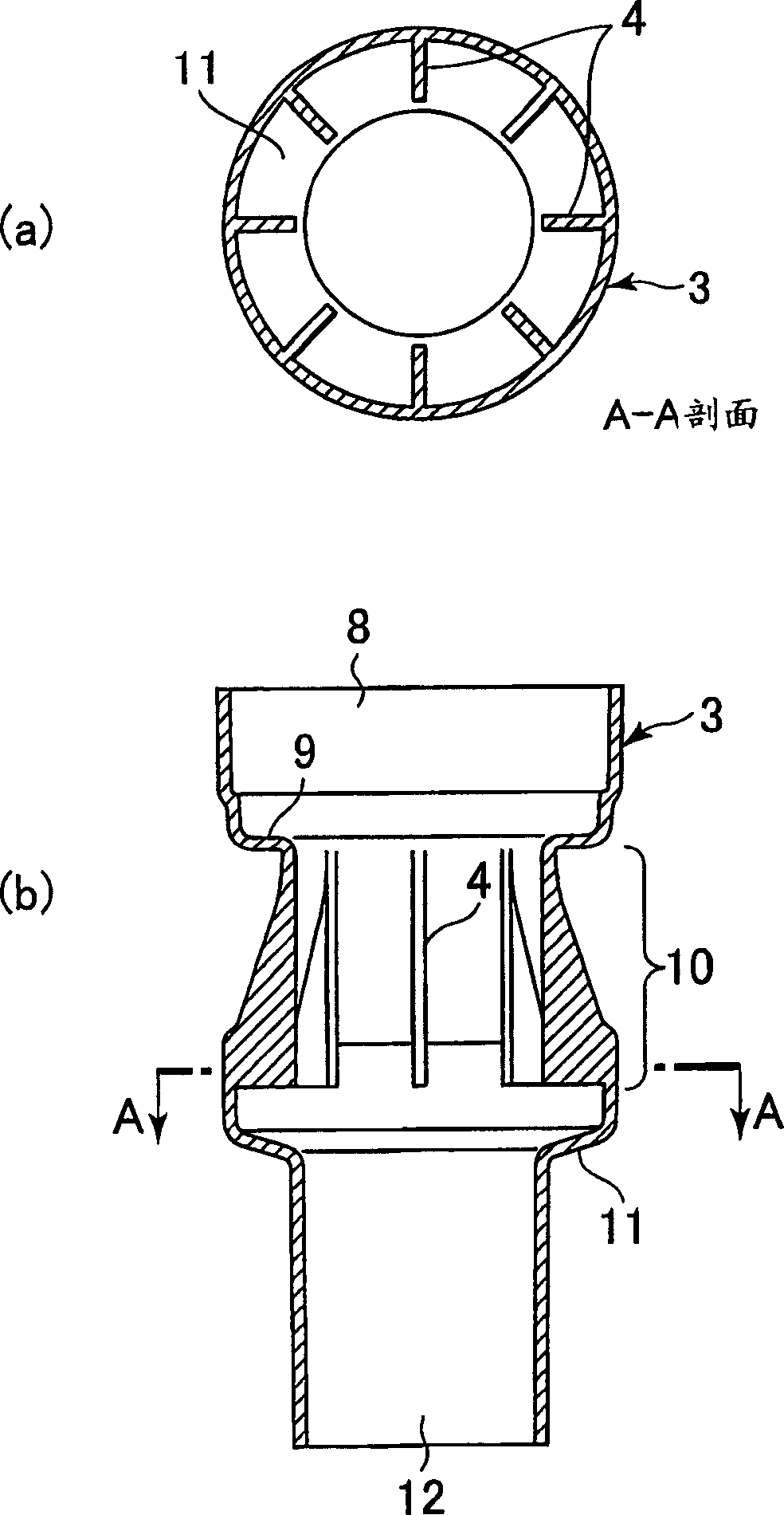 Drain socket and flush toilet