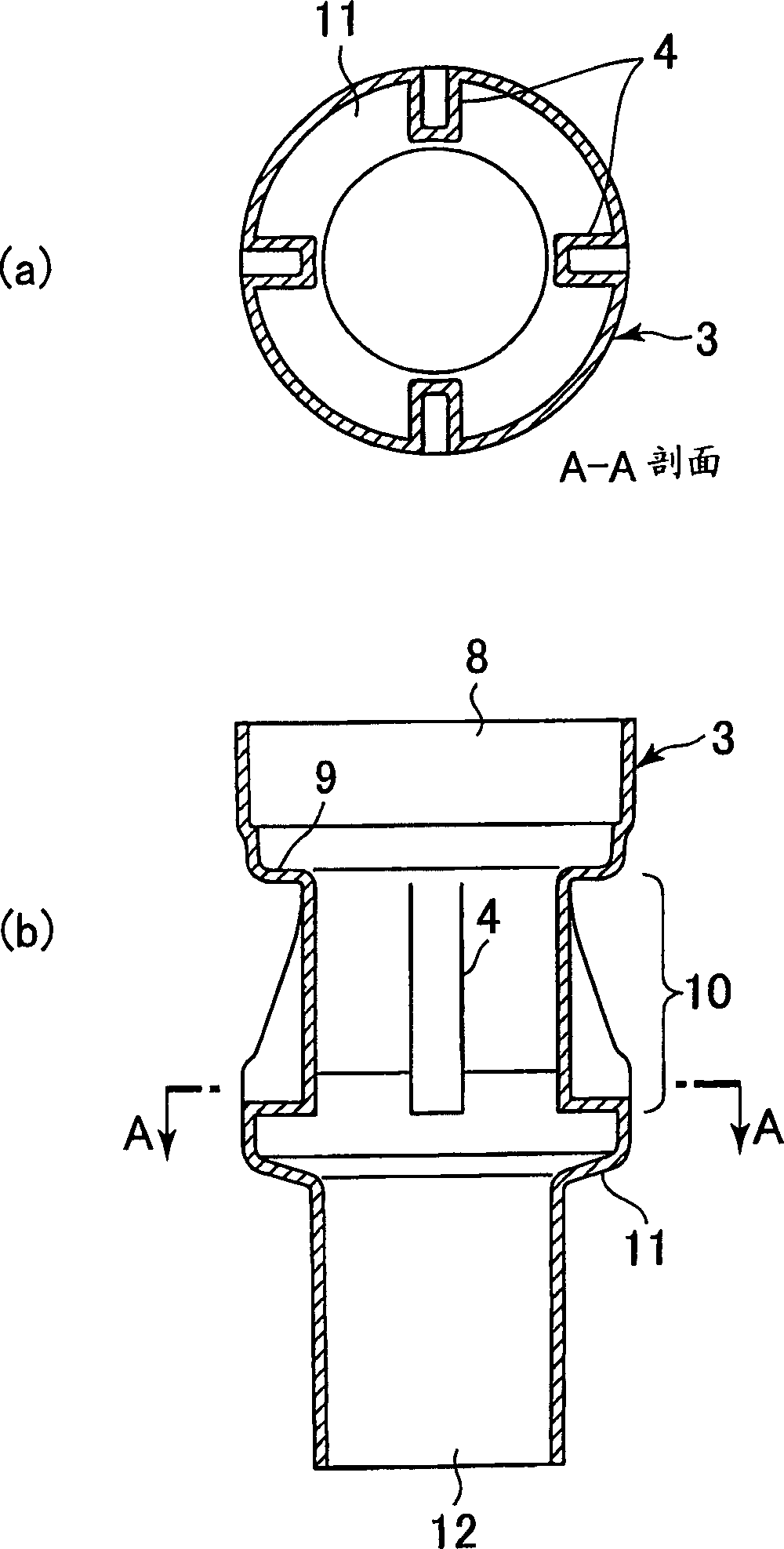 Drain socket and flush toilet