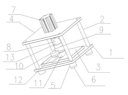 Impedance test method and device for battery pole piece