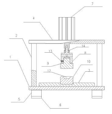 Impedance test method and device for battery pole piece