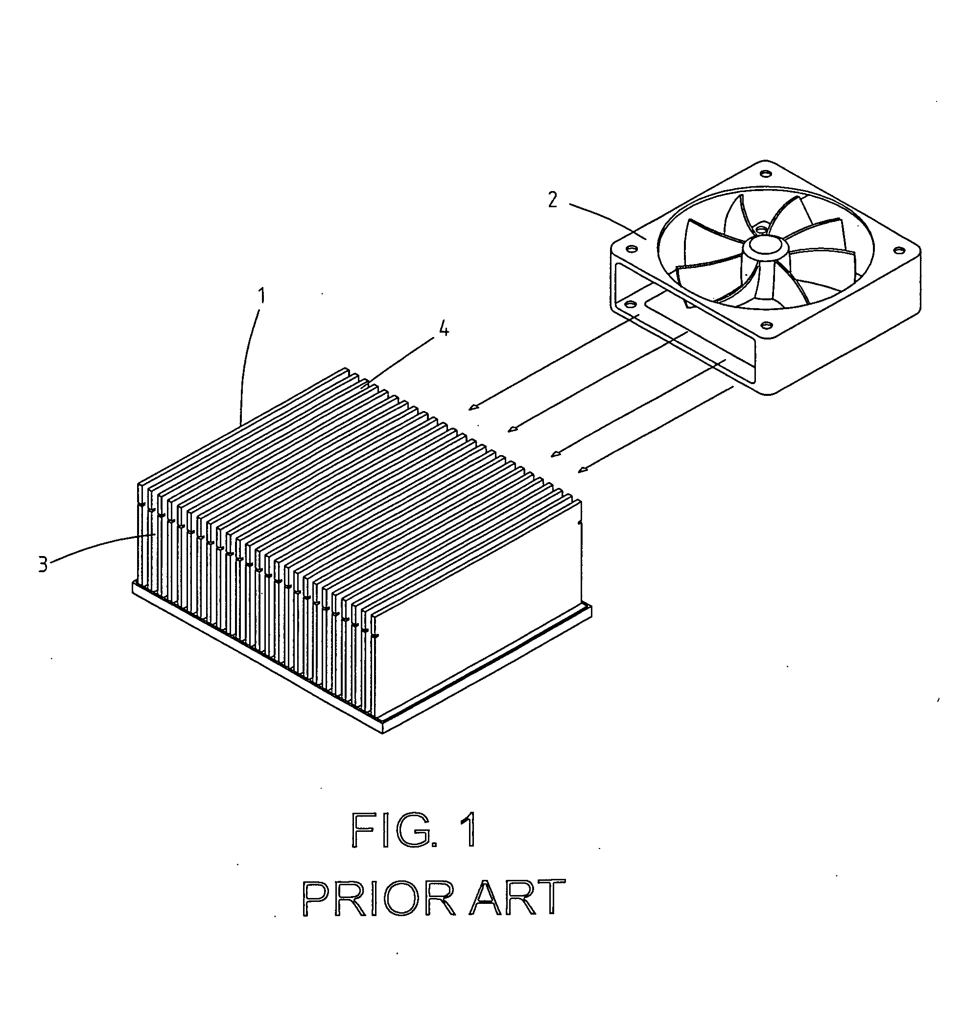 Multidirectional heat dissipating structure