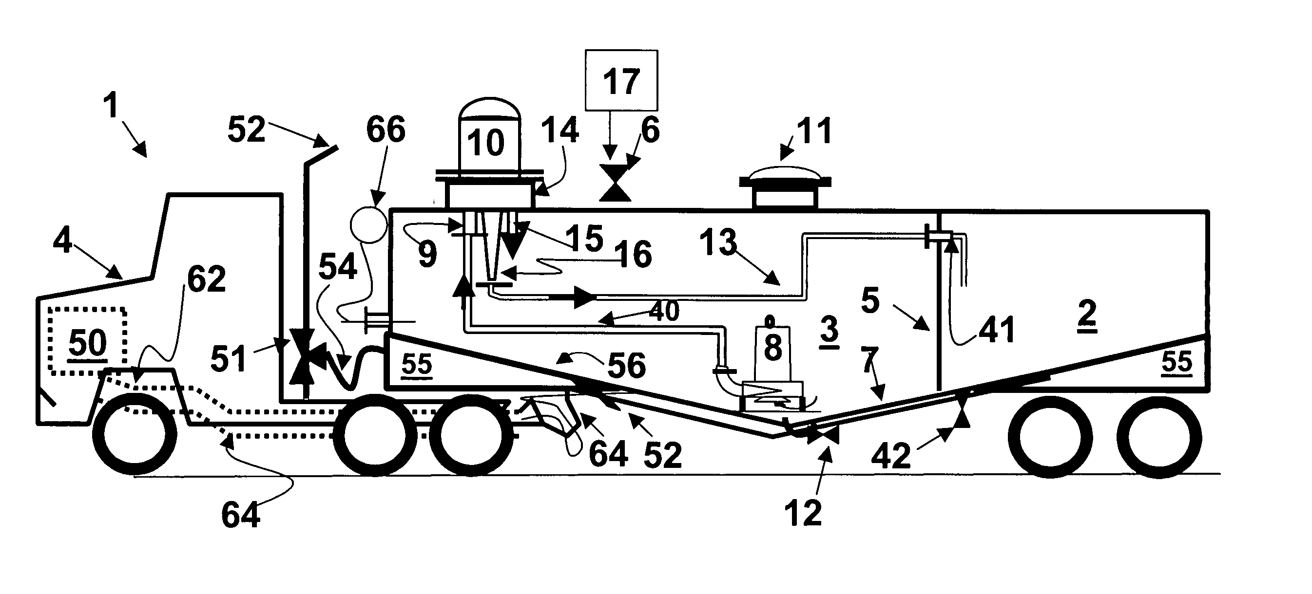 Separation system for the removal of fat, oil or grease from wastewater