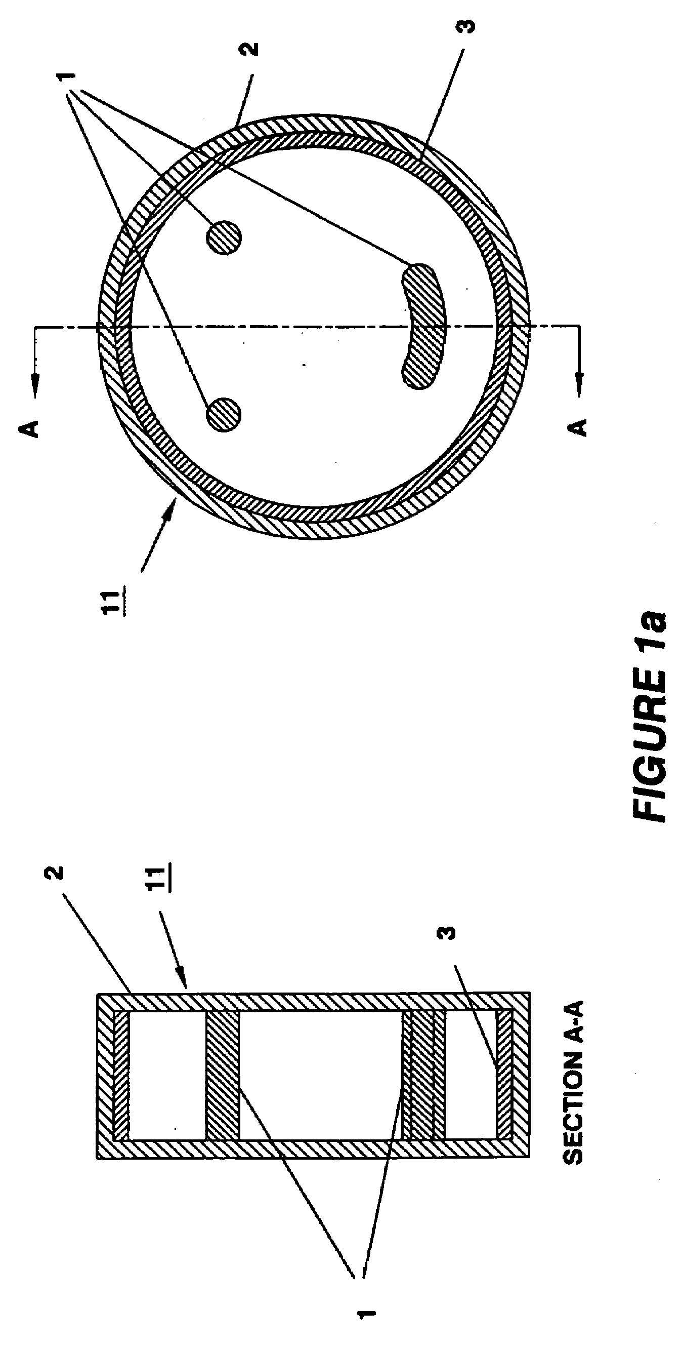 Rod-loaded radiofrequency cavities and couplers