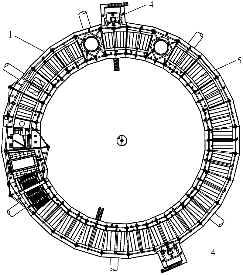 Water-sealed ring cooler