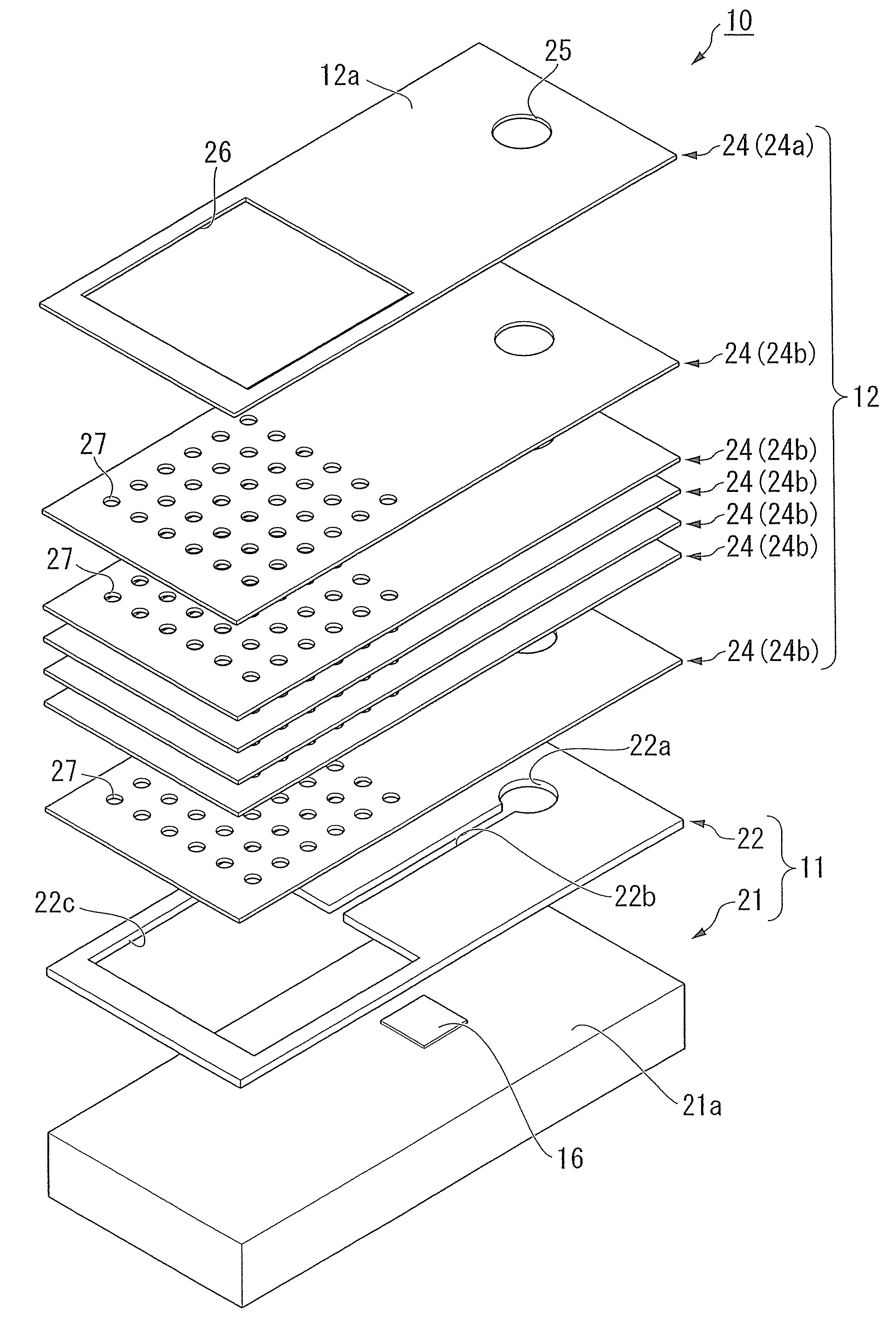 Capillary pump unit and flow cell