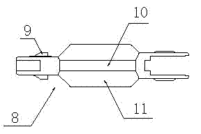 Clothes hanger station arriving and leaving conveying system