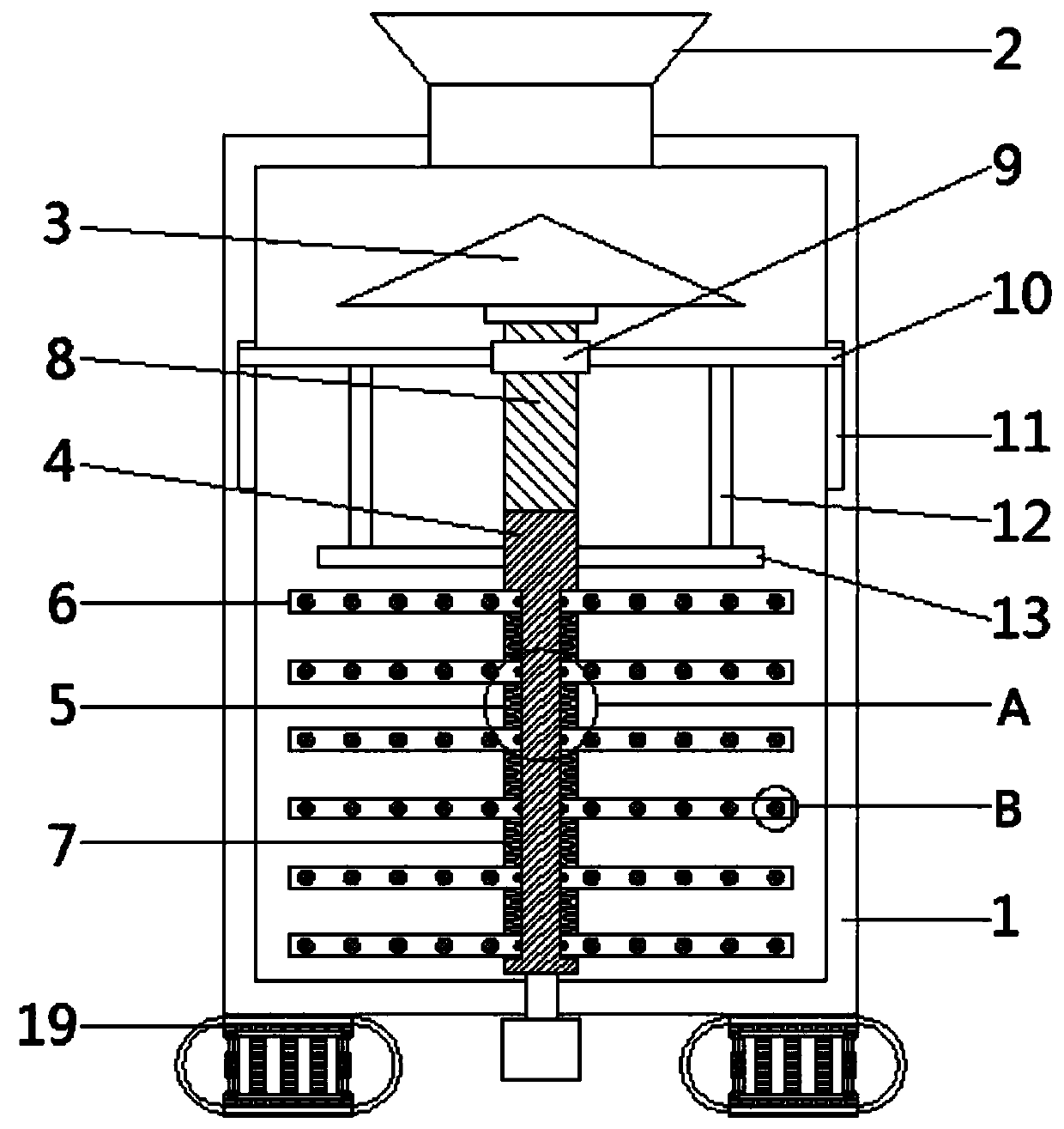 Anti-aging plastic particles and preparation method thereof