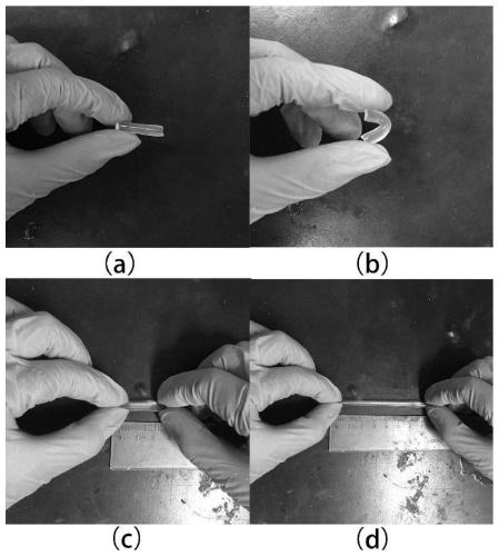 Double network structure macromolecule hydrogel preparation method based on full physical cross-linking