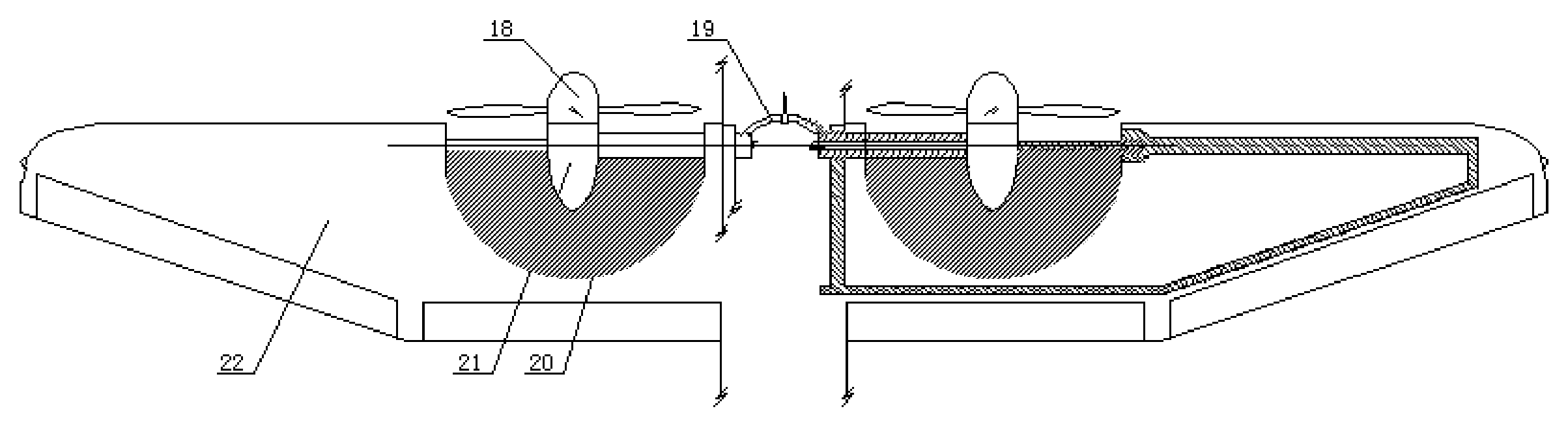 Split Return Wing