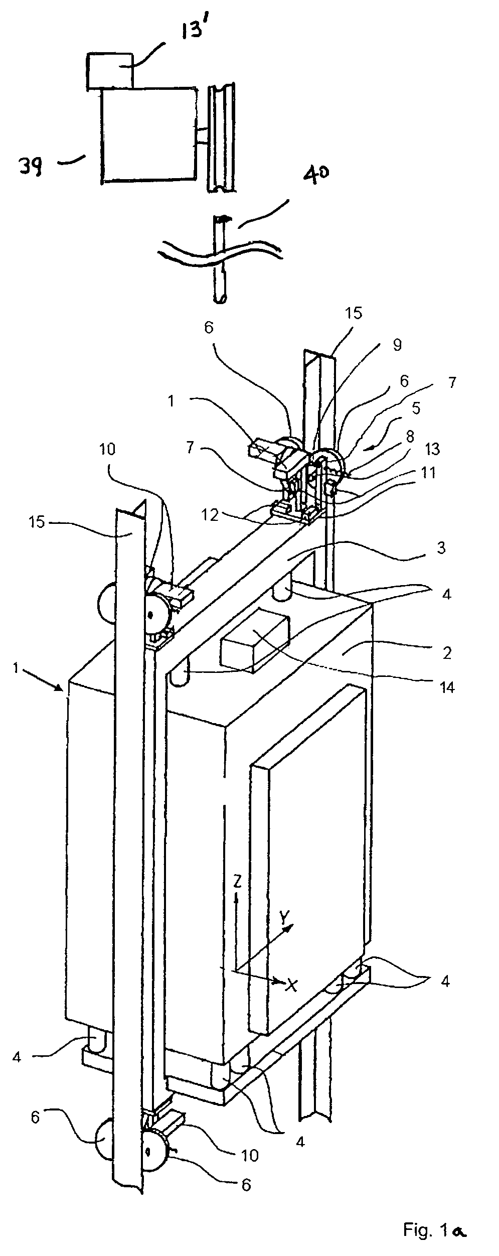 Equipment for vibration damping of a lift cage