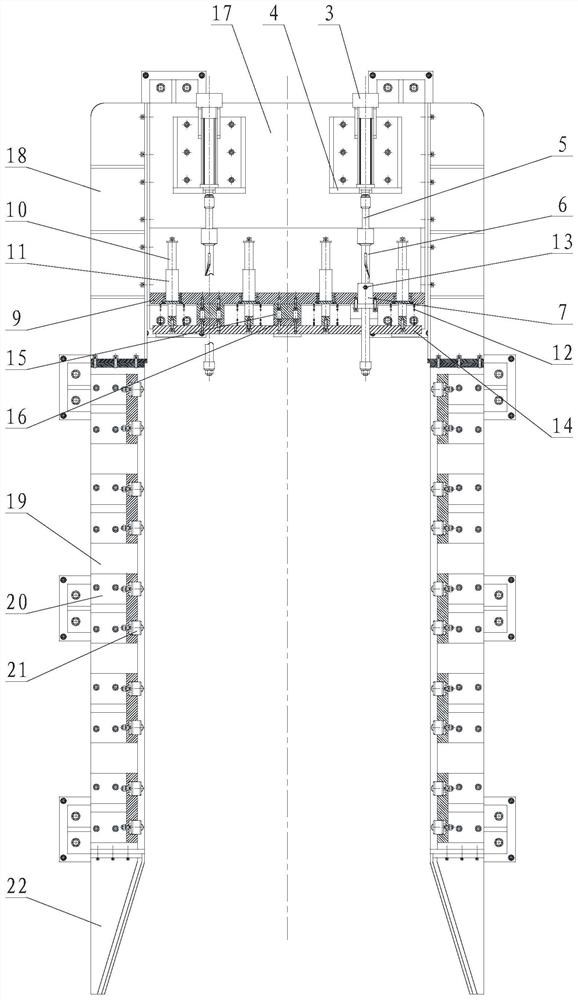 Automatic positioning mechanism for movable heavy-duty pallets