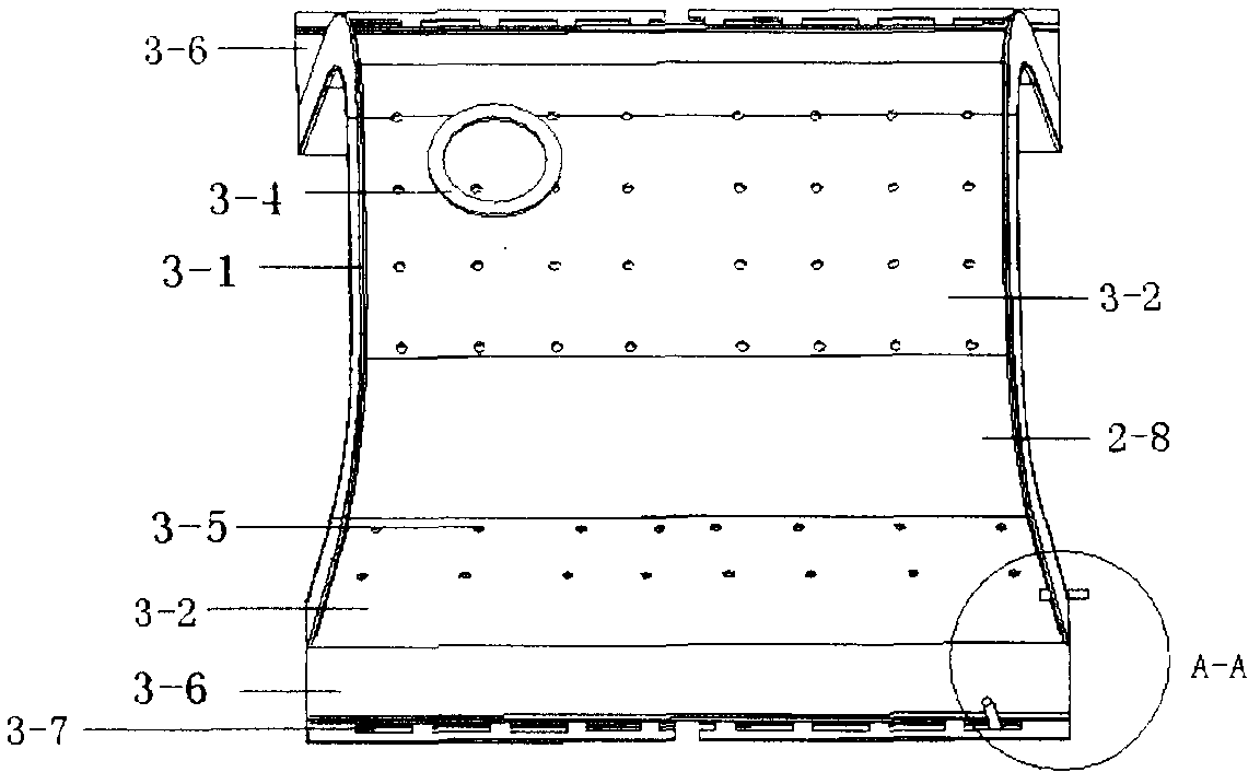 Four-side dust adsorption and easy cleaning workbench