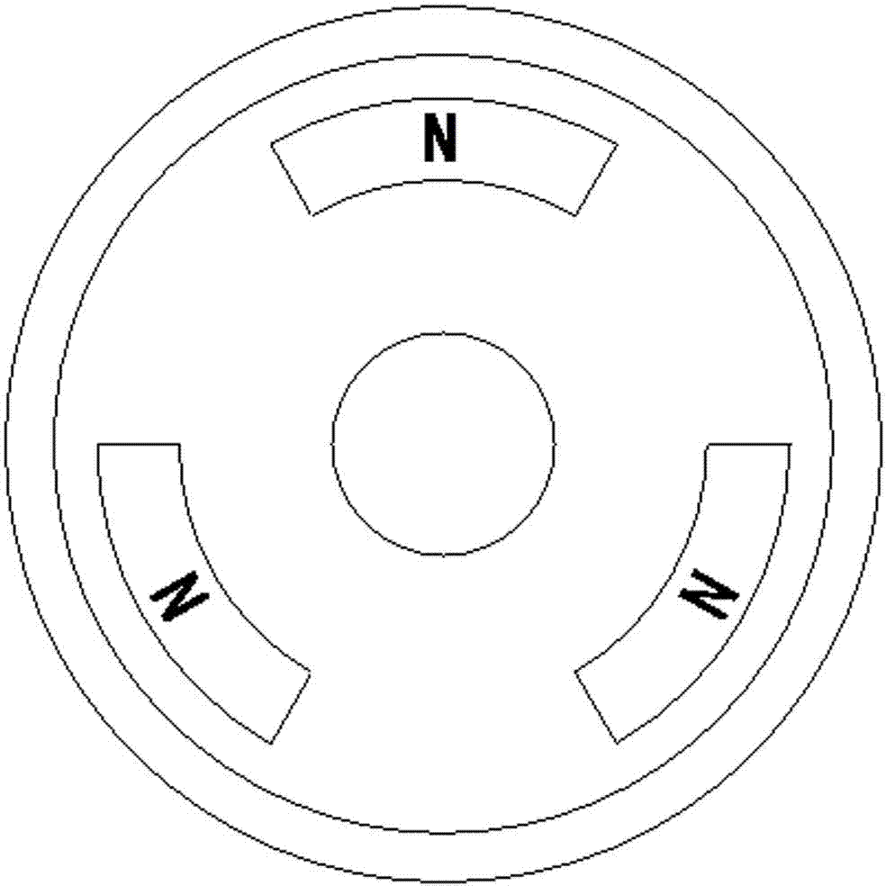 Magnetically-assisted starter for vertical-axis wind turbines