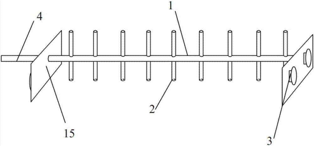 Fish keeping device for increasing flowability of water in square fish tank