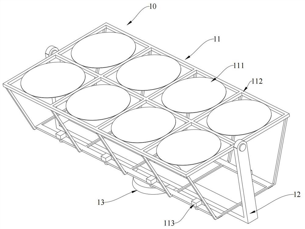 A kind of desert sand heating system and method