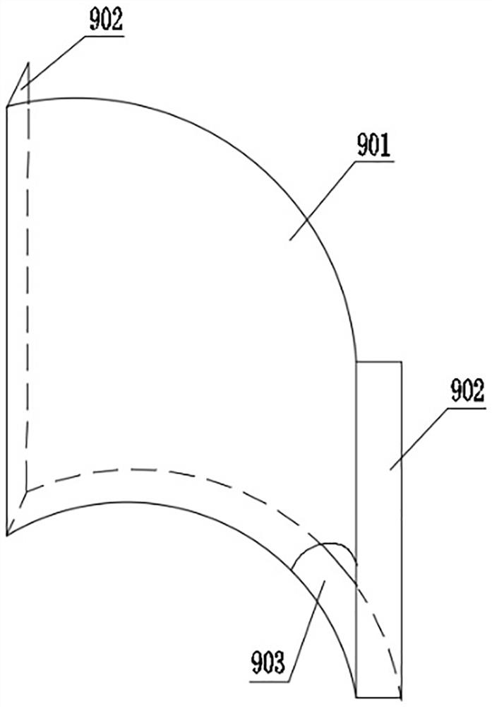 An integral prefabrication method for the working layer of a refiring kiln