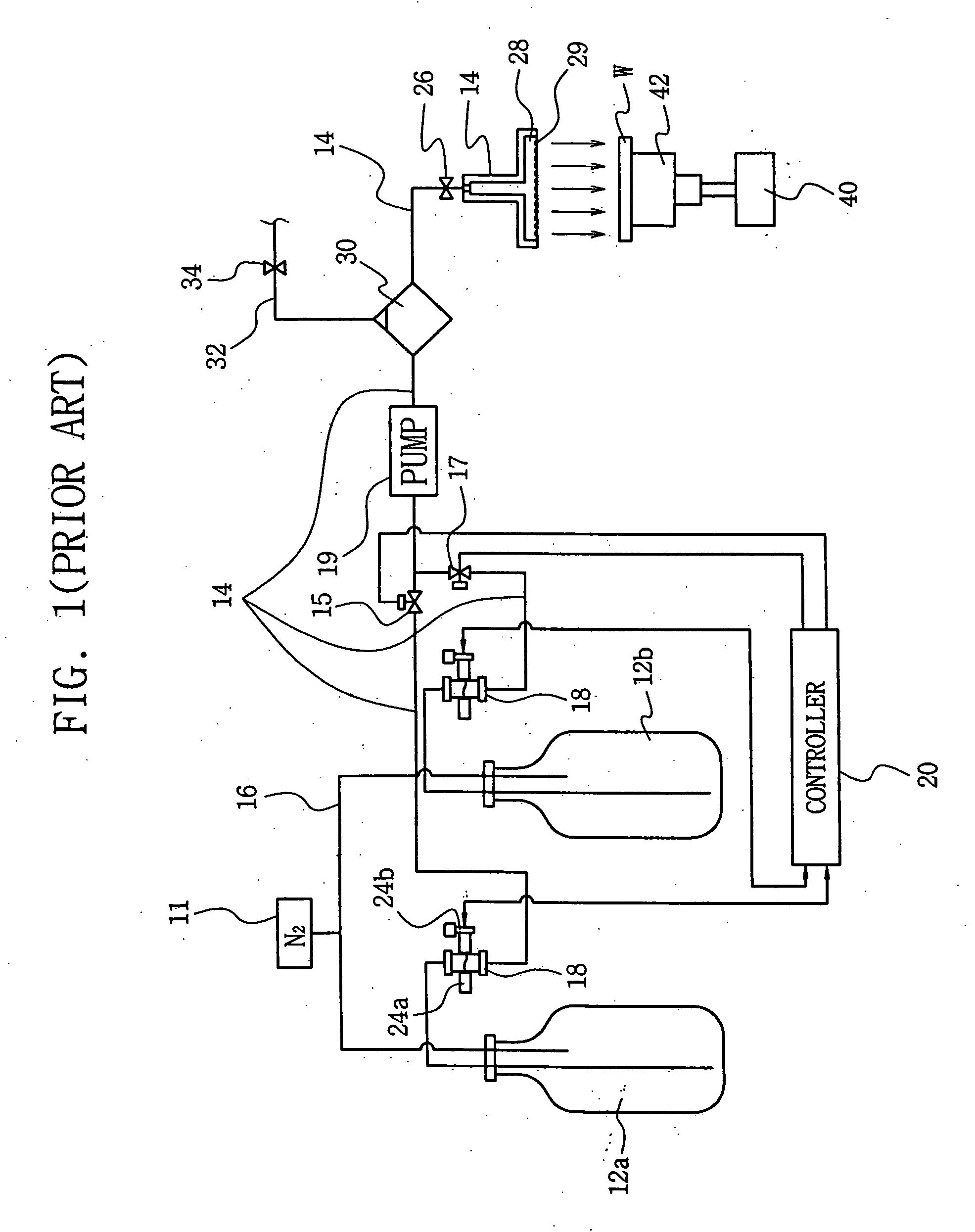 Device for controlling dispensing error in photo spinner equipment