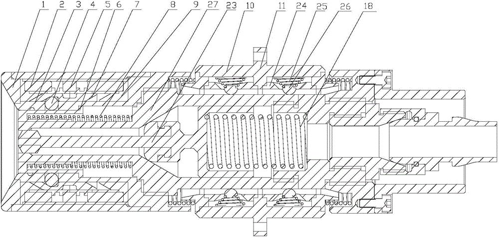 Liquid transport interface for on-orbit autonomous refueling of satellite