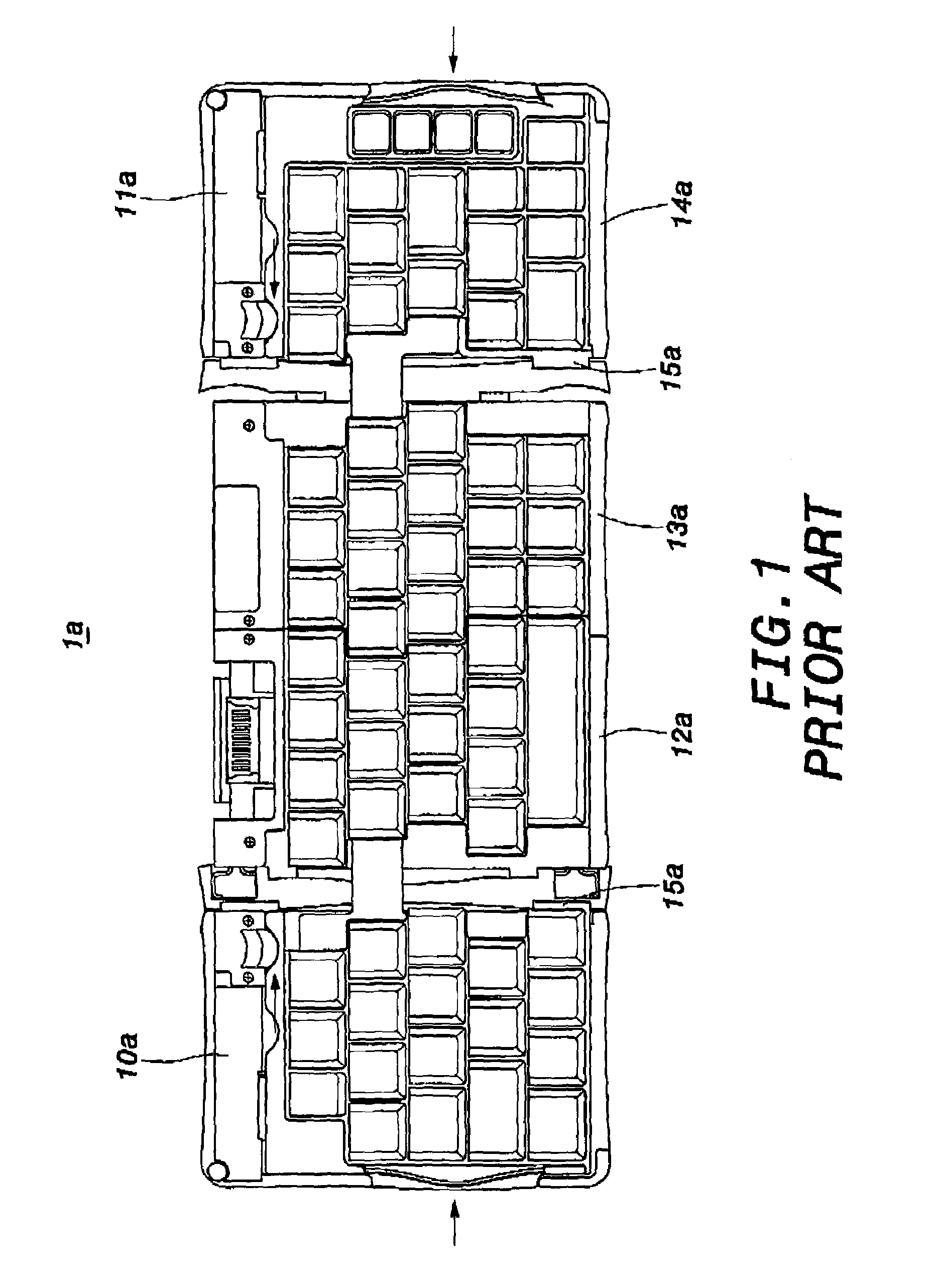 Foldable keyboard