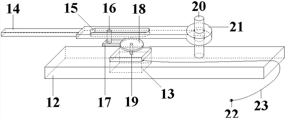 Field corn stalk in-situ silage quantitative-block processing and production device