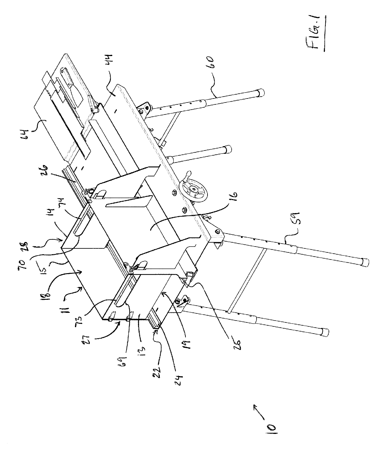 Adhesive application apparatus for tiles