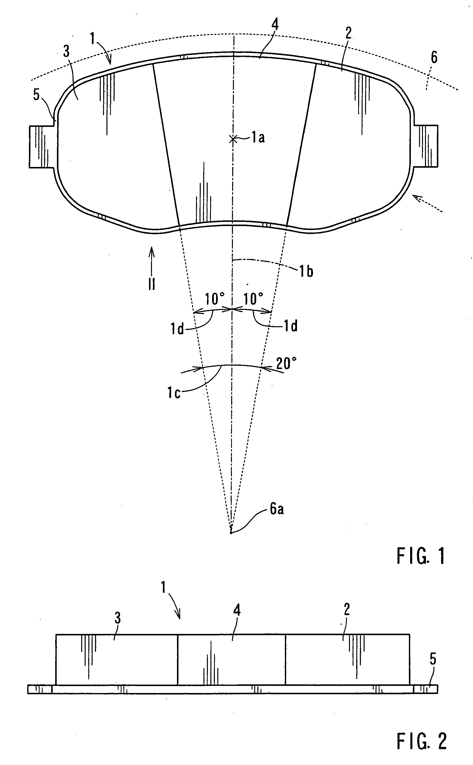 Hybrid pads for disc brakes