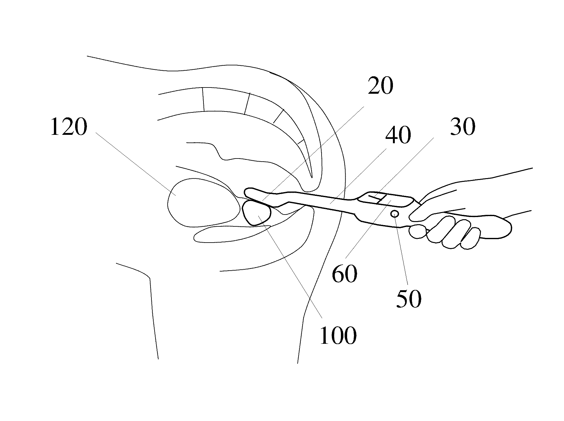 Hand-held probe for prostate cancer screening