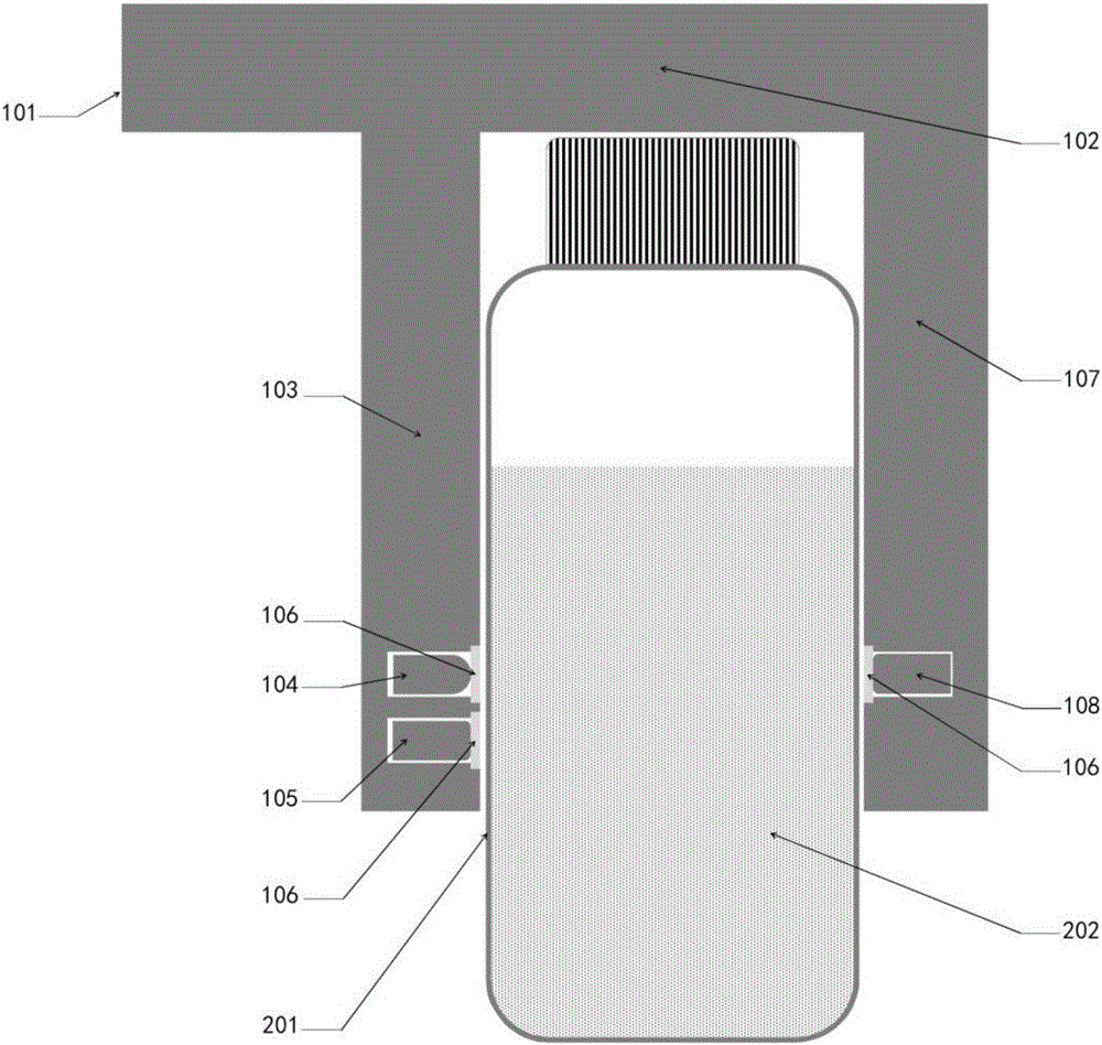 Automatic instrument for microorganism high-flux culture and large concentration range real-time detection