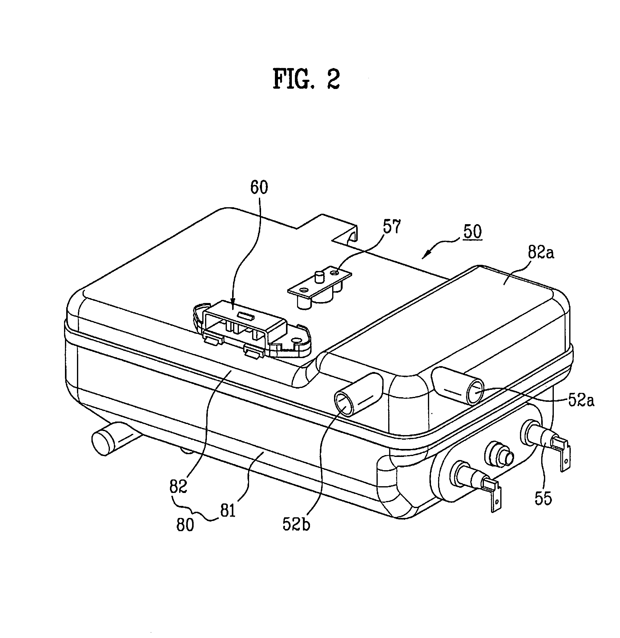 Steam generating device and washing machine having the same