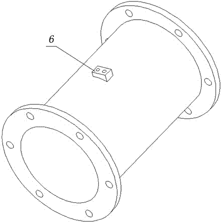 Oil pipeline heating device