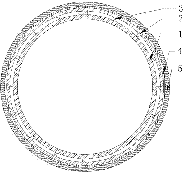 Oil pipeline heating device