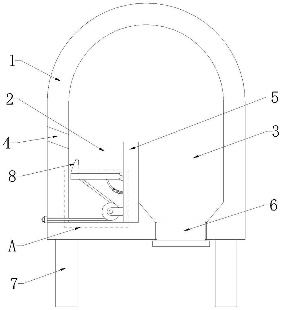 Probability demonstration teaching aid for mathematics teaching