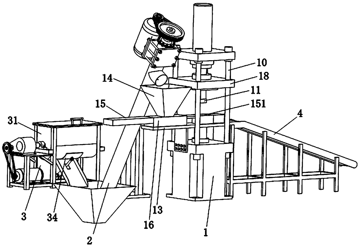 Nutritional pecking brick for preventing and treating viral respiratory disease of spotted-brown chickens and preparation method of nutritional pecking brick