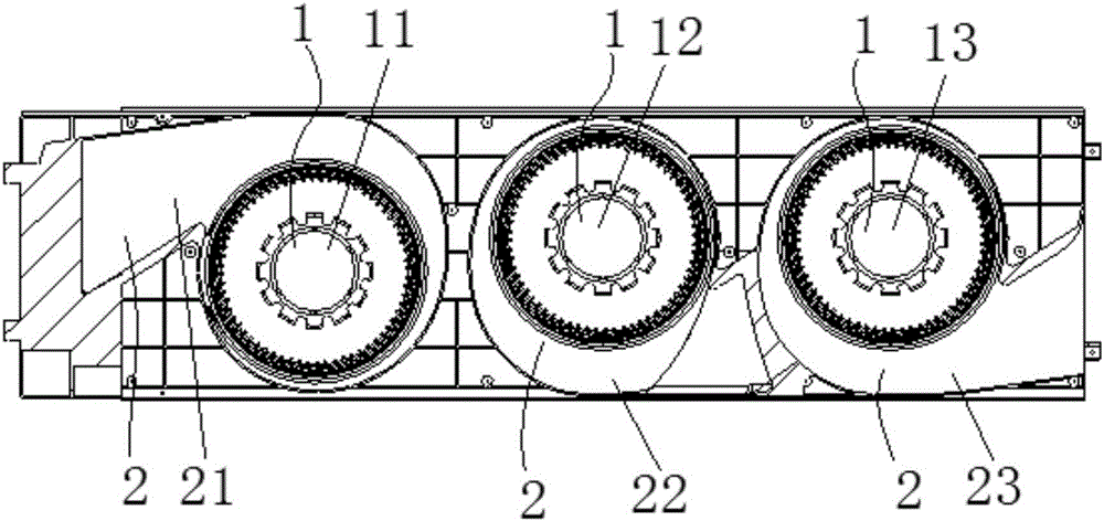 Air-conditioner air supply system and air-conditioner