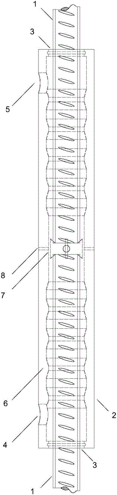 Perforation positioning grouting sleeve