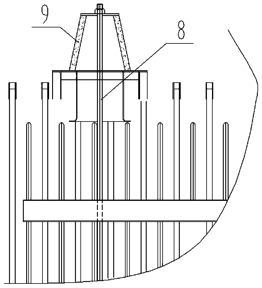 Discharge condensation water collection system for collaborative removal of pollutants