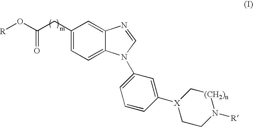 Novel benzimidazole derivatives and pharmaceutical compositions comprising these compounds