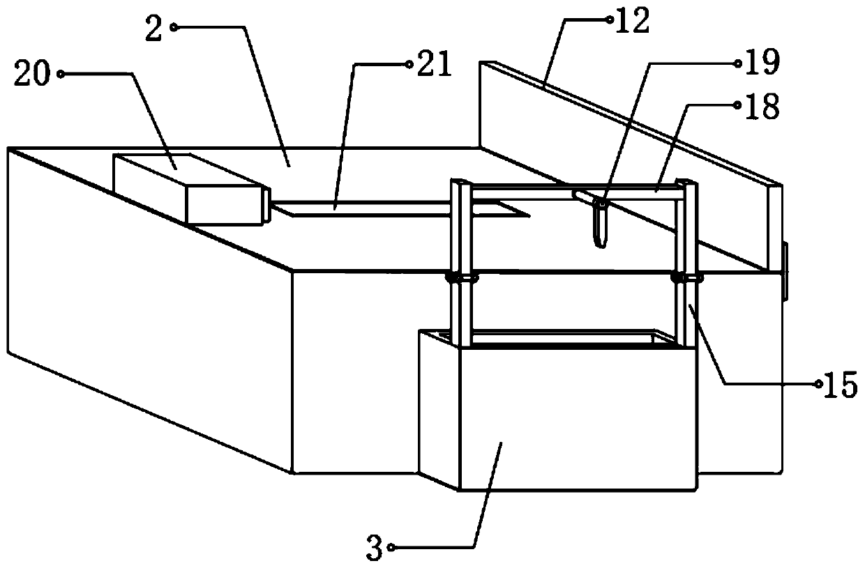 Heat sealing device for liquid laundry detergent production