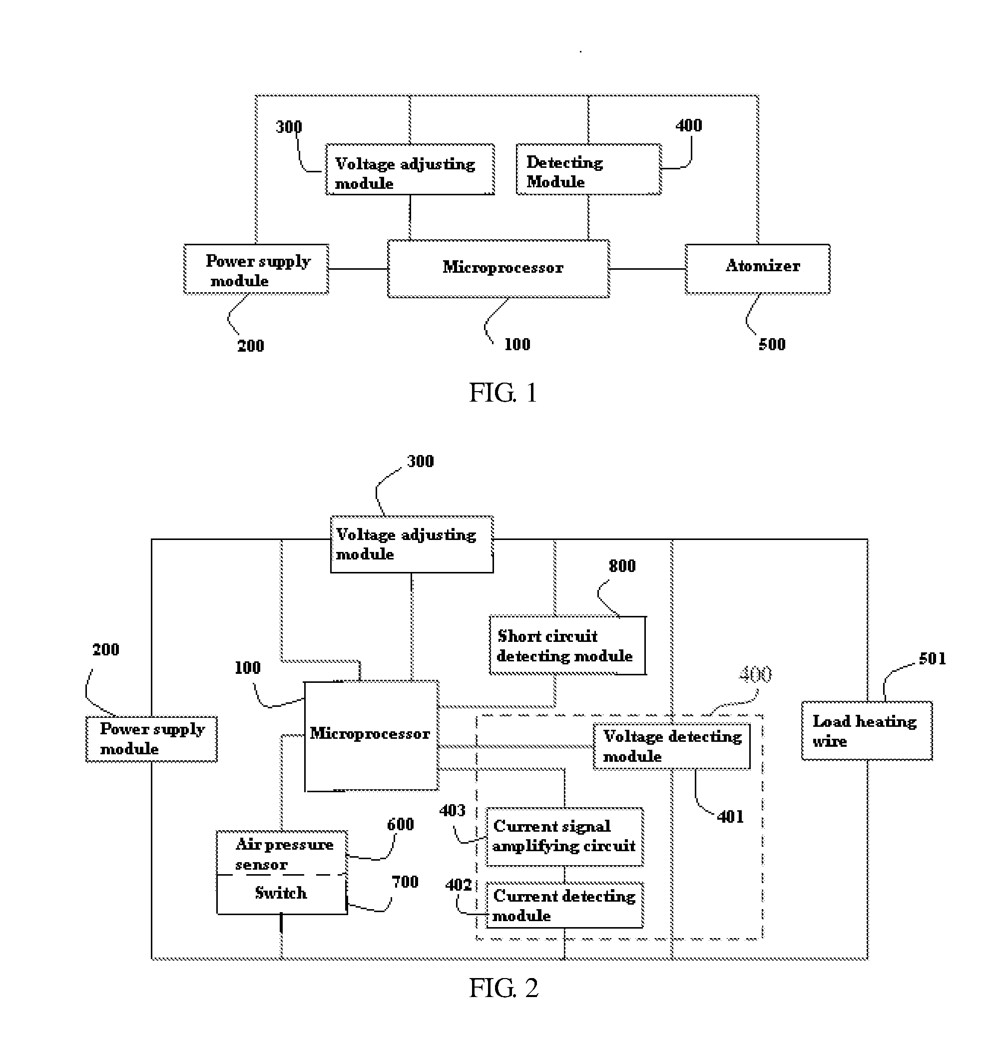 Electronic cigarette and method for supplying constant power therein