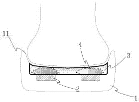 A magnetic therapy massage sole and shoes provided with a magnetic therapy massage sole