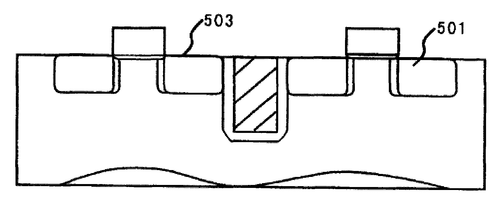 Stress NMOS device and manufacturing method of stress CMOS