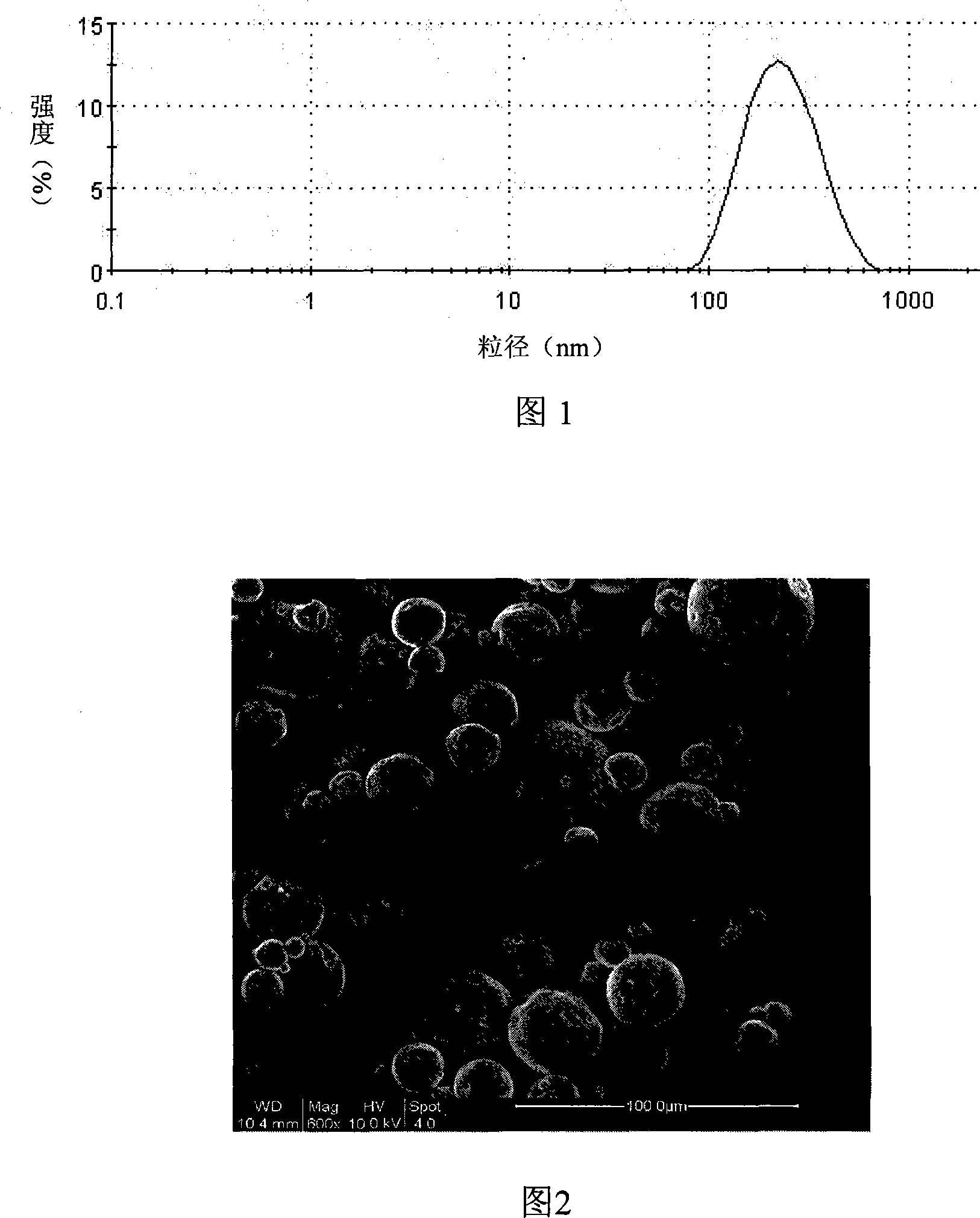 Method for preparing vitamin A and vitamin E nano-sphere/microsphere double-embedding system