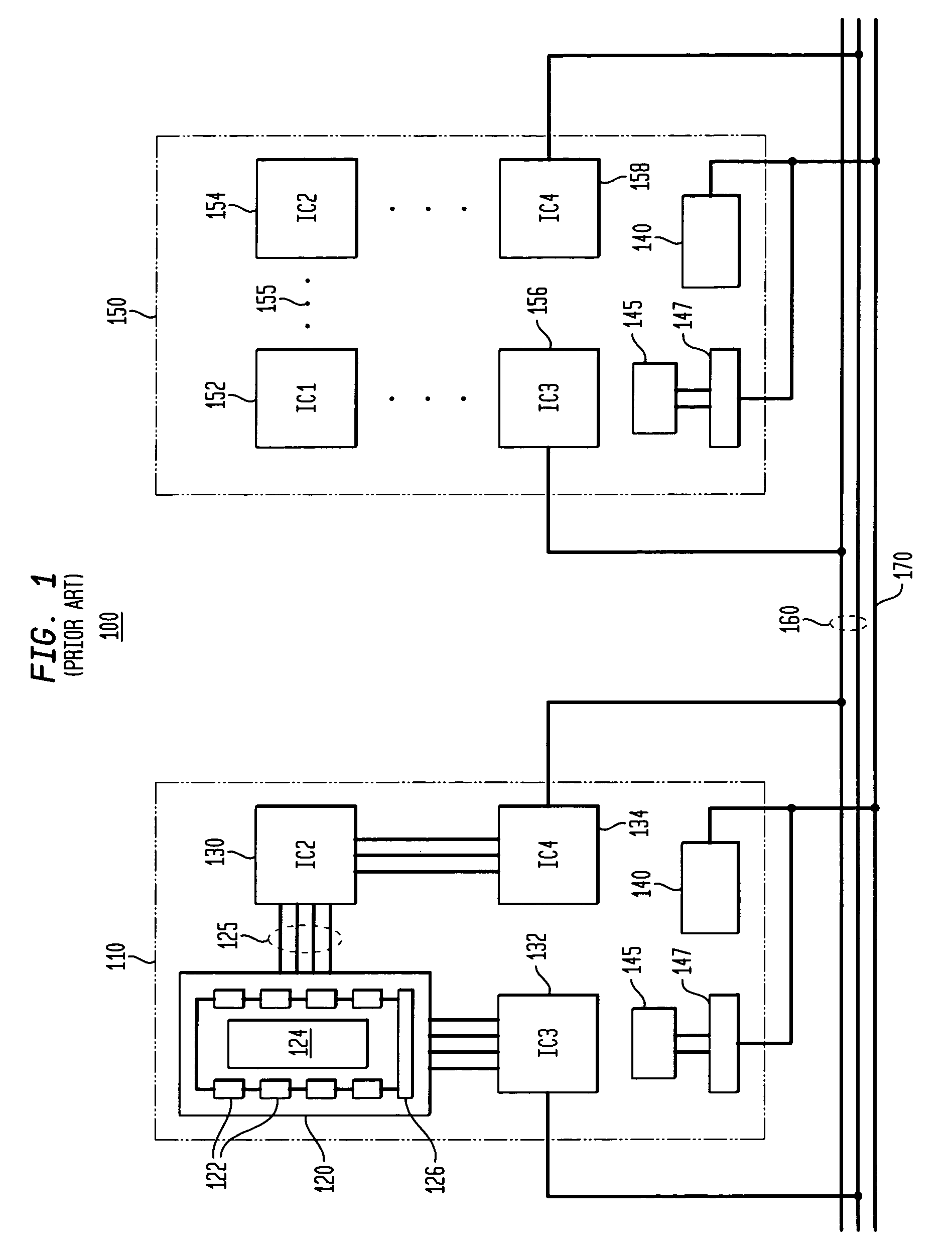 System for flexible embedded Boundary Scan testing