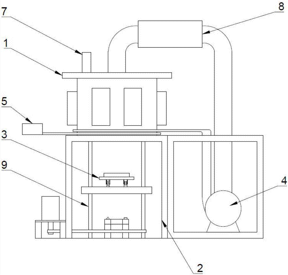 Atmosphere bell-type furnace