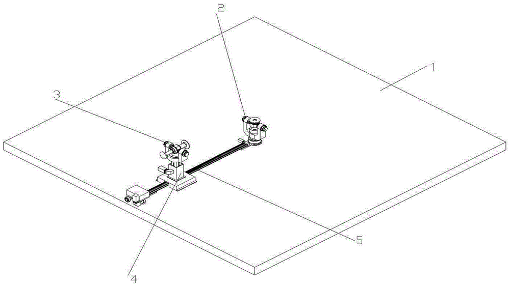 A Space Vehicle Flying Around and Approaching Motion Simulator