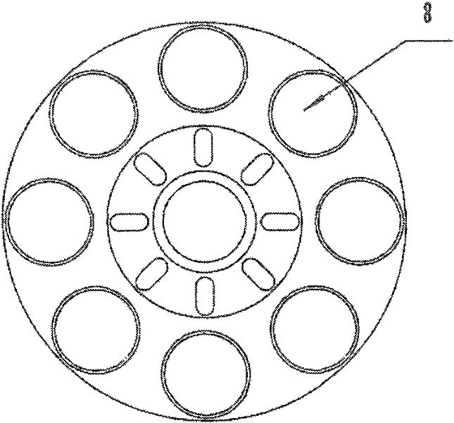 Filter disk rotation mechanism for upper light source slit-lamp microscope