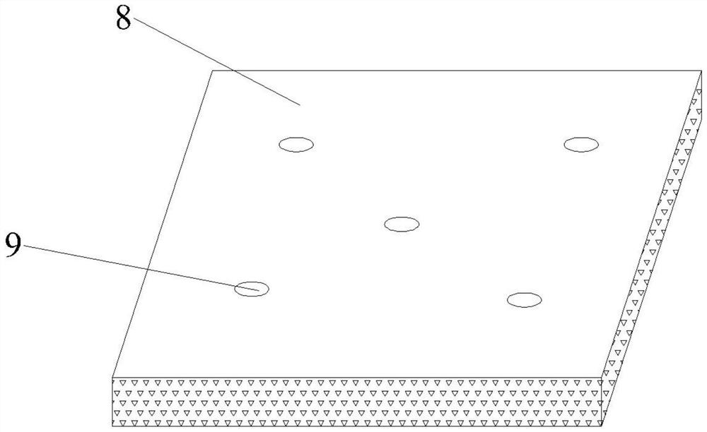 Channel plate underwater grouting stabilizing and lifting method