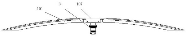 A launch vehicle and cutting assembly for separation between launch vehicle stages