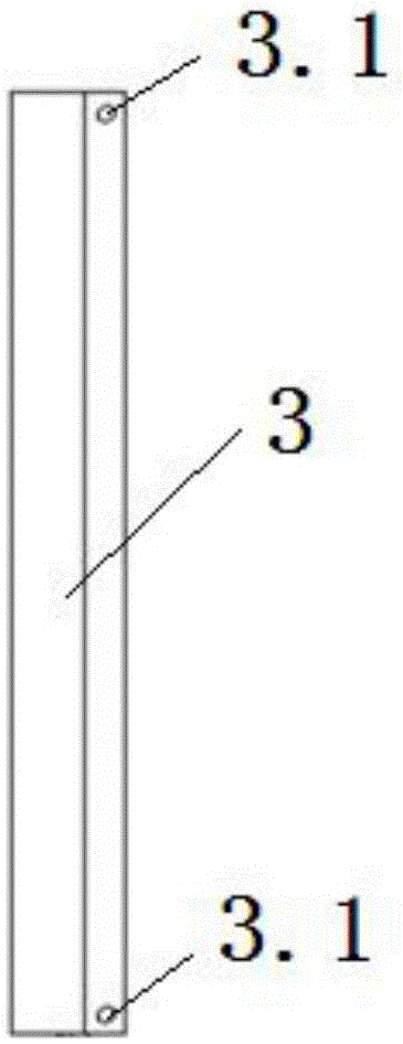 Variable-dip-angle whole-water-area water surface photovoltaic power station modularized double-hull-shaped floating device